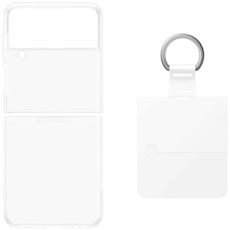 Чехол-накладка Samsung Clear Cover with Ring для Samsung Galaxy Flip 4 SM-F721 Transparent (EF-OF721CTEGUA)