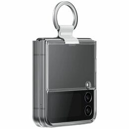 Чехол-накладка Samsung Clear Cover with Ring для Samsung Galaxy Flip 4 SM-F721 Transparent (EF-OF721CTEGUA)