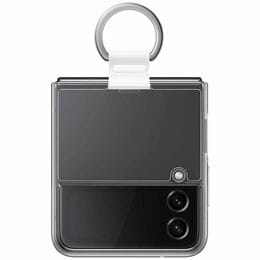 Чехол-накладка Samsung Clear Cover with Ring для Samsung Galaxy Flip 4 SM-F721 Transparent (EF-OF721CTEGUA)