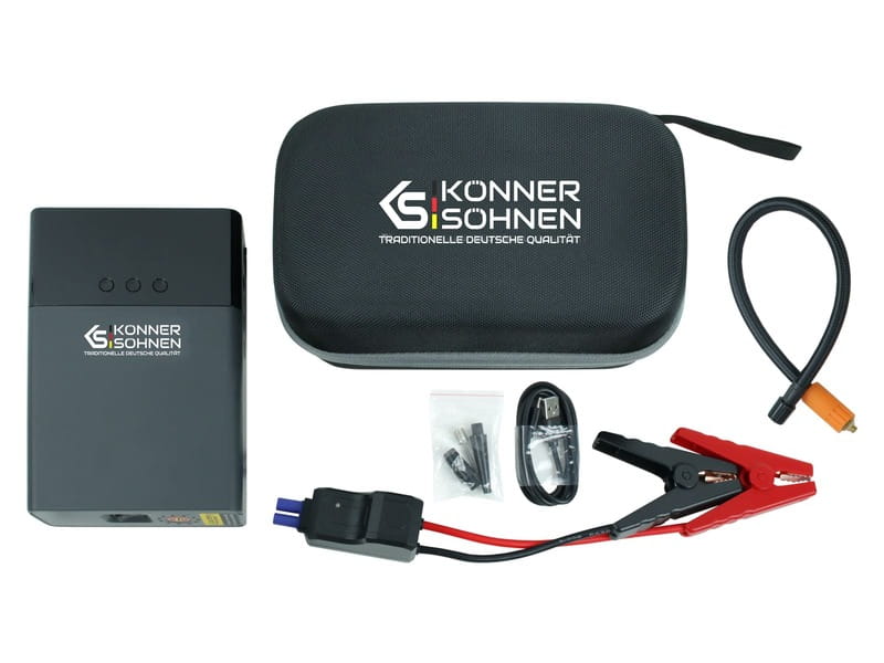 Пусковий пристрій для автомобілів Konner&Sohnen KS JSP-1200 14000 mAh