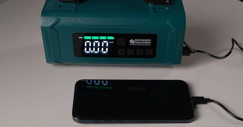 Пусковое устройство для автомобилей Konner&Sohnen KS JSP-2000 14800 mAh