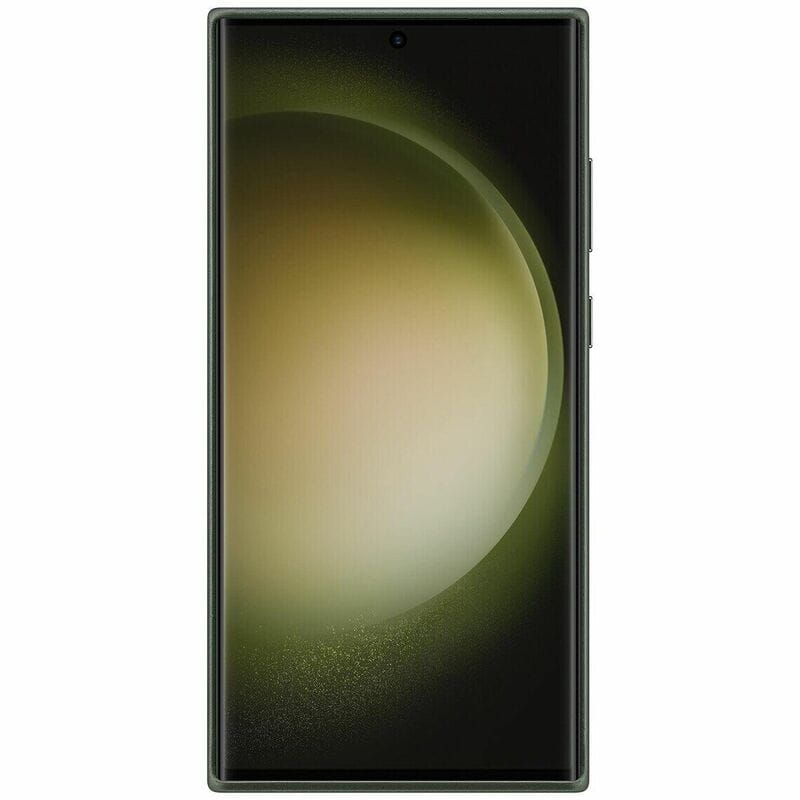 Чeхол-накладка Samsung Leather Cover для Samsung Galaxy S23 Ultra SM-S918 Green (EF-VS918LGEGRU)
