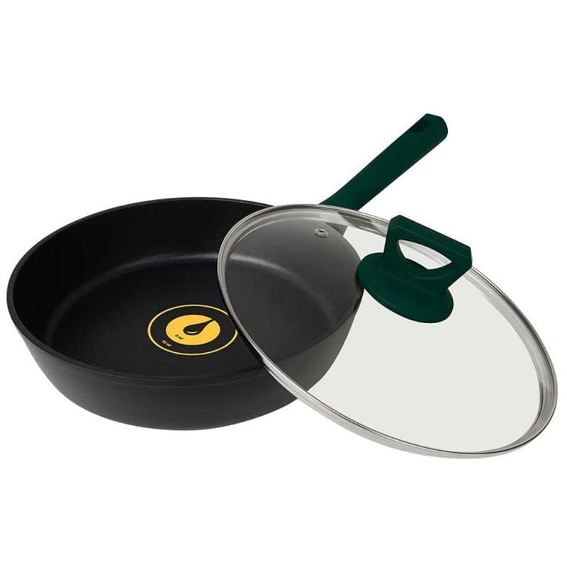 Сковорода з кришкою Ringel Herbal 26 см (RG-1101-26/h/L)