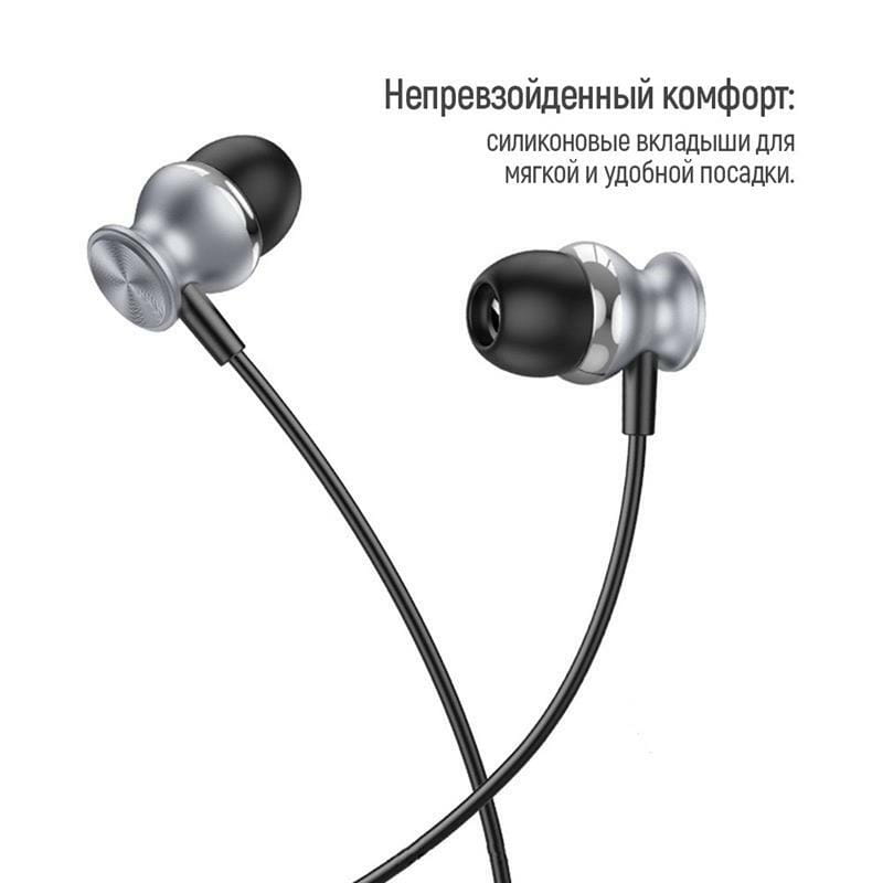 Гарнитура СolorWay 3.5 mm Wired Earphone UrbanBeat Black (CW-WD03BK)