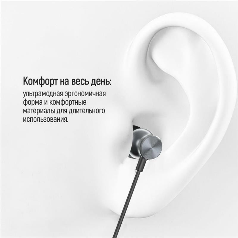 Гарнитура СolorWay 3.5 mm Wired Earphone UrbanBeat Black (CW-WD03BK)