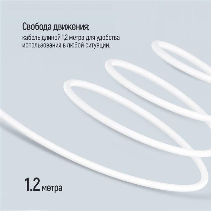 Гарнитура СolorWay 3.5 mm Wired Earphone Sound Wave White (CW-WD04WT)