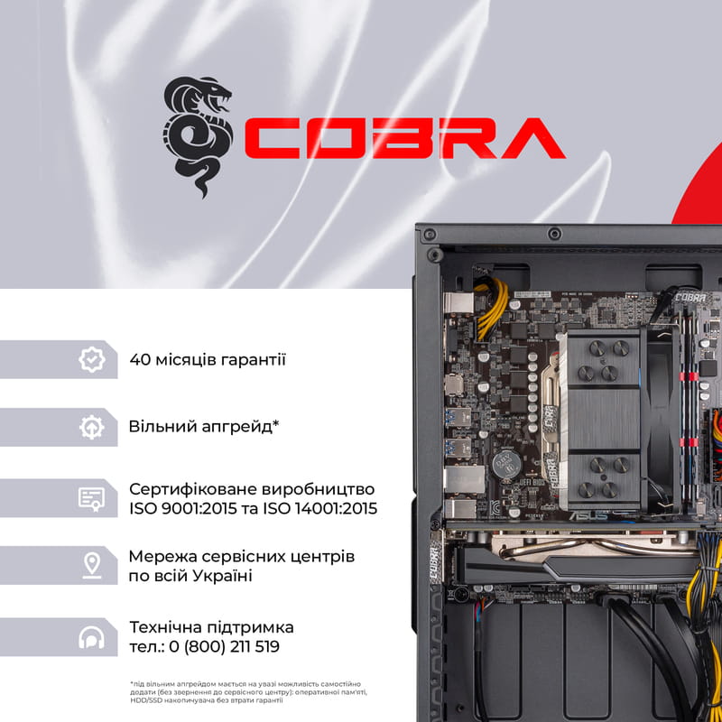 Персональный компьютер COBRA Advanced (A36X.16.S5.665XT.19703)