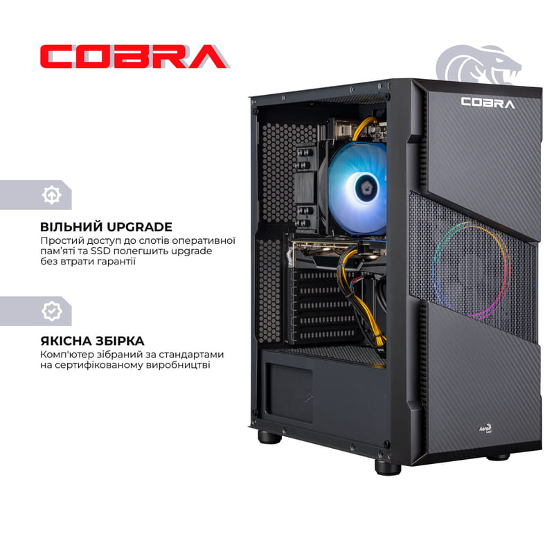 Персональний комп`ютер COBRA Advanced (A36X.16.S5.665XT.19703)