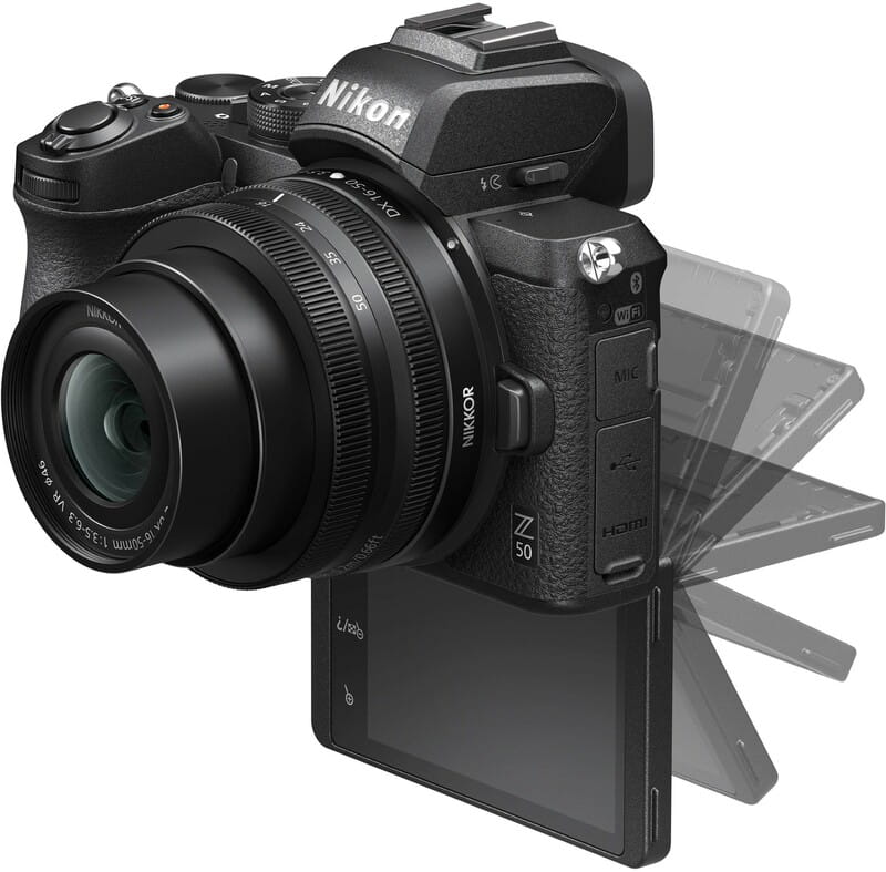 Цифровая фотокамера Nikon Z50 + DX 16-50mm VR Kit (VOA050K001)