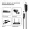 Фото - Кабель ColorWay для роутера 9V (USB -DC 5.5х2.5mm) 1 м, Black (CW-CBUD066-BK) | click.ua