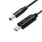 Фото - Кабель ColorWay для роутера 9V (USB -DC 5.5х2.5mm) 1 м, Black (CW-CBUD066-BK) | click.ua