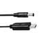 Фото - Кабель ColorWay для роутера 9V (USB -DC 5.5х2.5mm) 1 м, Black (CW-CBUD066-BK) | click.ua