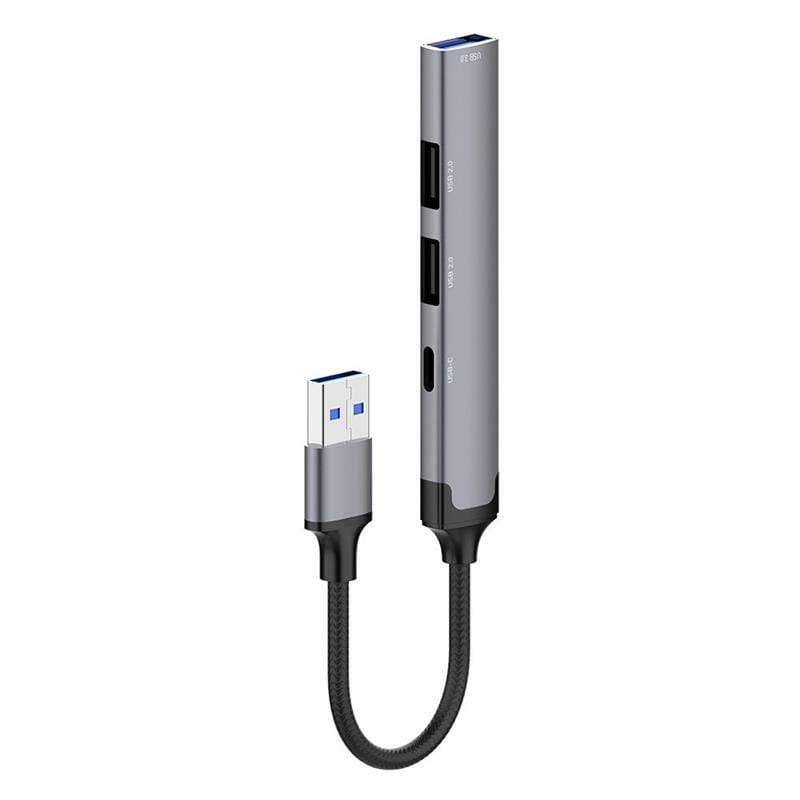 Концентратор СolorWay USB-A 4-в-1 USB2.0х3/USB3.0 (CW-HUB05)