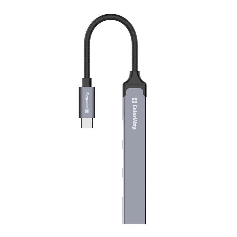 USB-хаб СolorWay USB Type-C 4-в-1 (CW-HUB04)