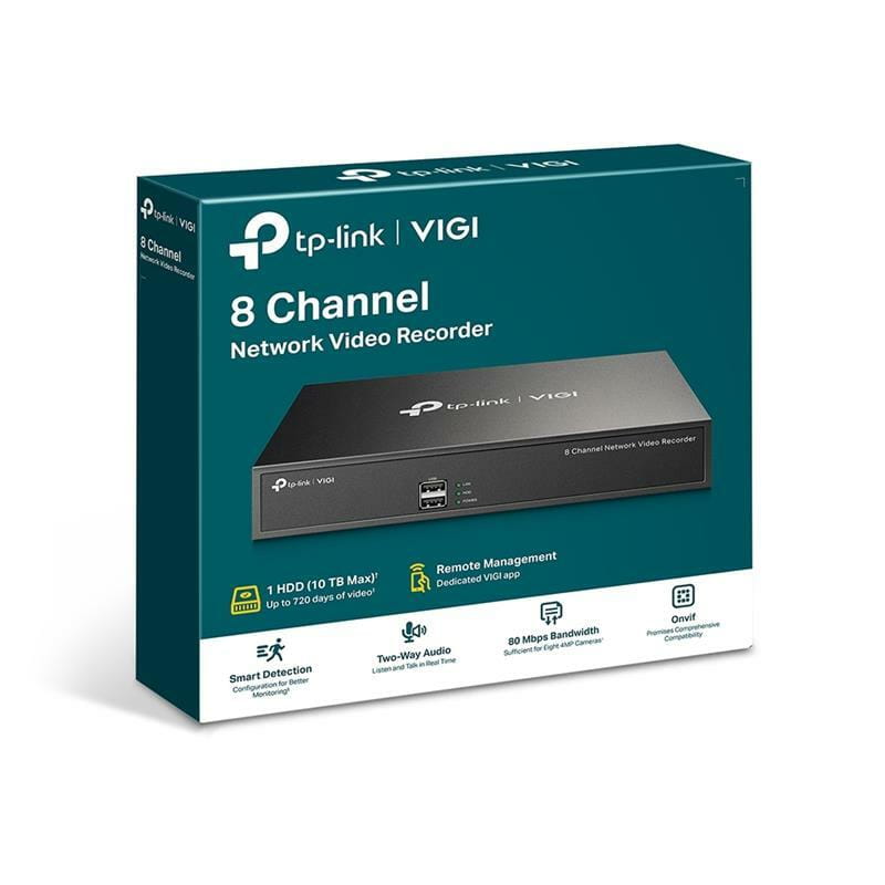 Видеорегистратор TP-Link VIGI NVR1008H