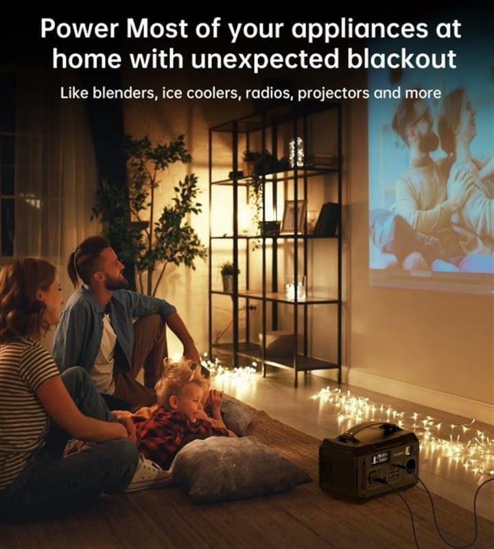 Зарядная станция Choetech Portable Power Station 83200mA Black (BS002-V2)