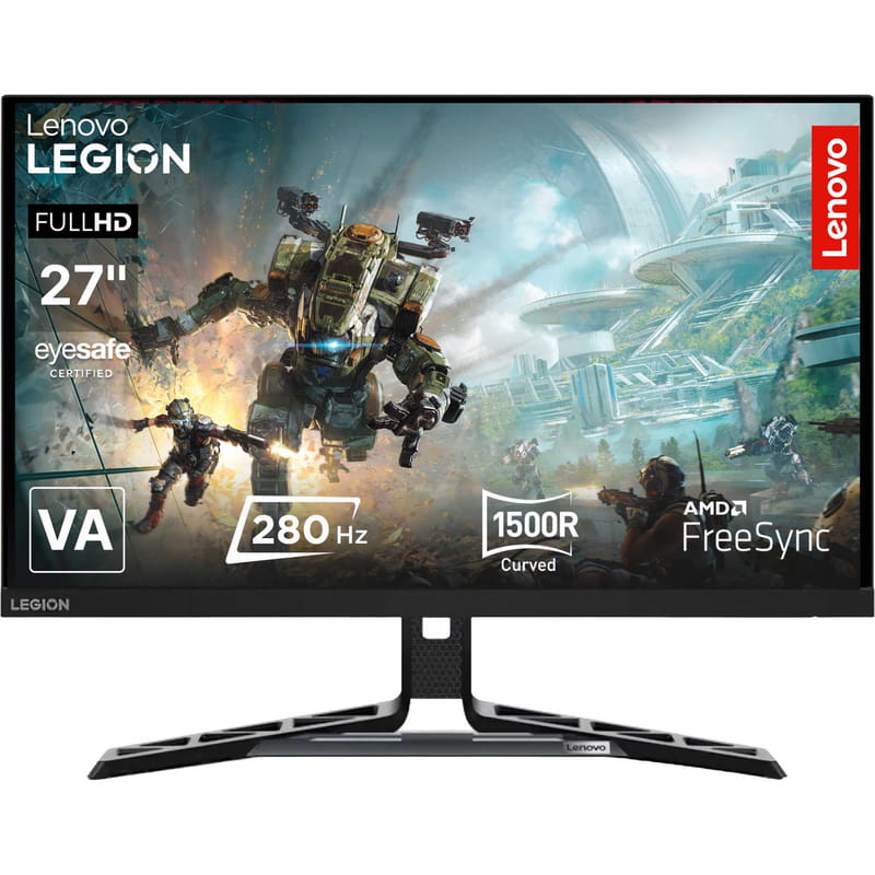 Монiтор Lenovo 27" Legion R27fc-30 (67B6GAC1UA) VA Black 280Hz Curved
