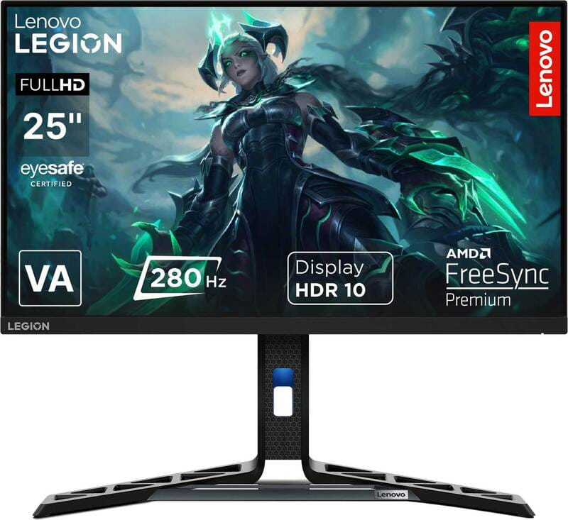 Монитор Lenovo 24.5" Legion R25f-30 (67B8GACBUA) VA Black 280Hz