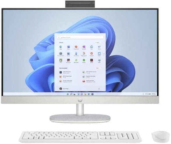 Моноблок HP All-in-One 27-cr1004ua (A45E3EA) White