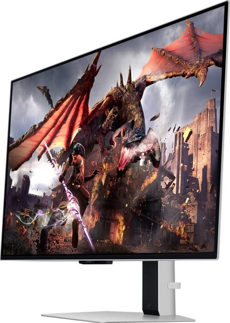 Монитор Samsung 32" Odyssey G80SD (LS32DG800SIXUA) OLED Black Curved 240Hz