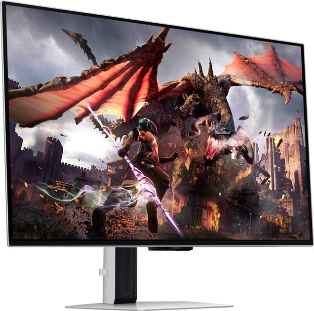 Монитор Samsung 32" Odyssey G80SD (LS32DG800SIXUA) OLED Black Curved 240Hz