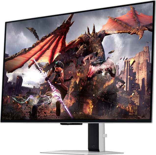 Монитор Samsung 32" Odyssey G80SD (LS32DG800SIXUA) OLED Black Curved 240Hz