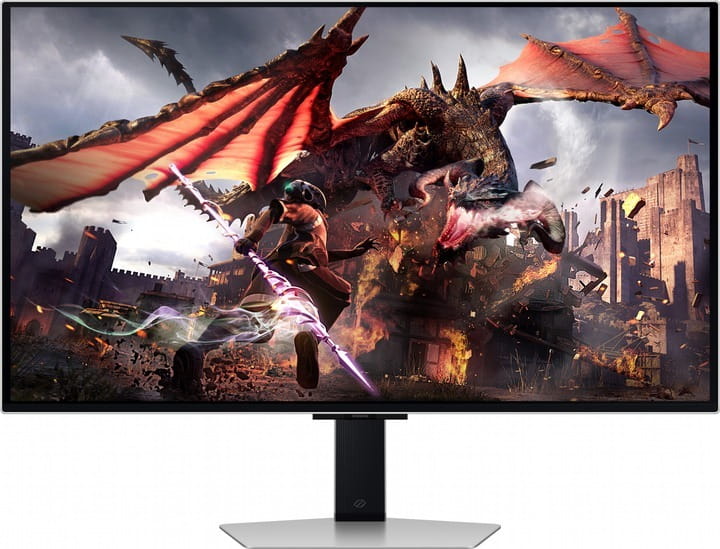 Монитор Samsung 32" Odyssey G80SD (LS32DG800SIXUA) OLED Black Curved 240Hz