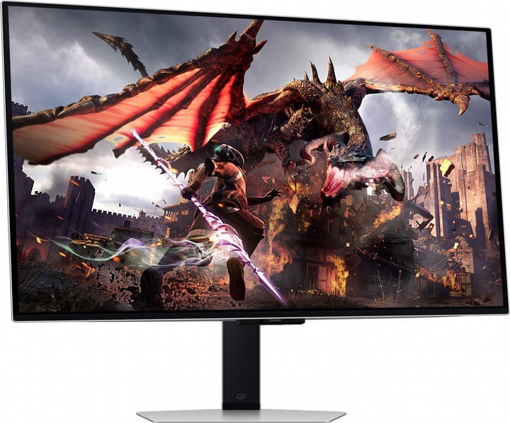 Монитор Samsung 32" Odyssey G80SD (LS32DG800SIXUA) OLED Black Curved 240Hz