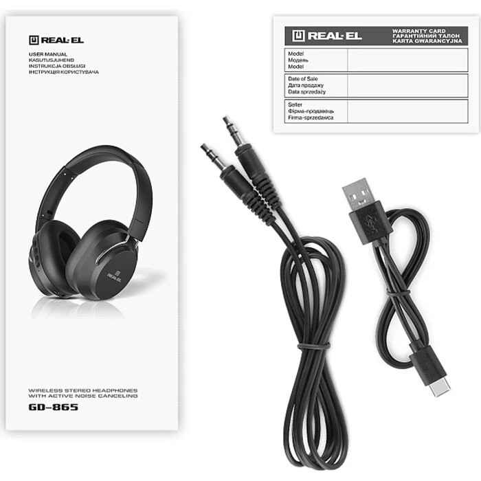Bluetooth-гарнітура REAL-EL GD-865 Dark Green