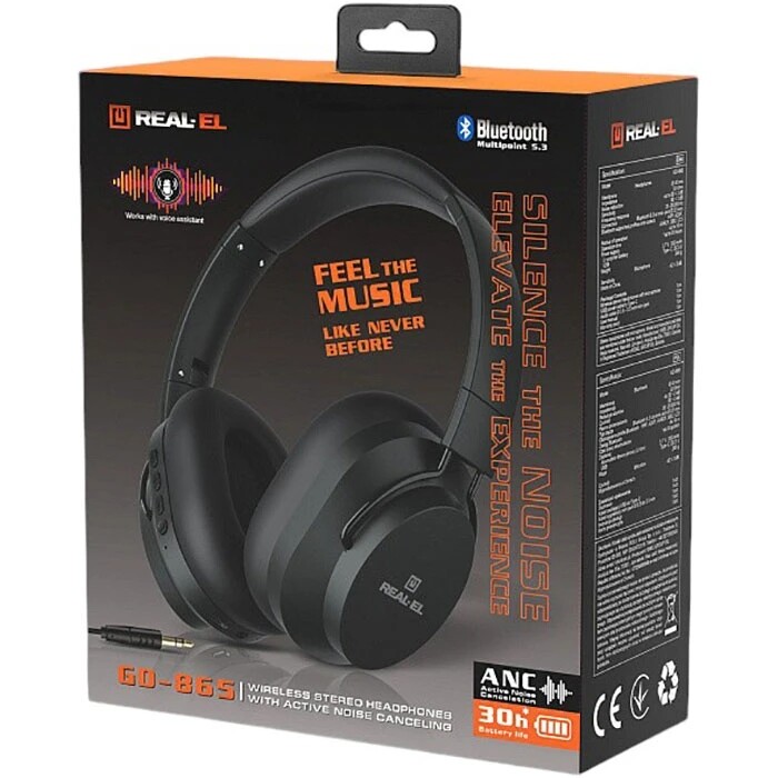 Bluetooth-гарнітура REAL-EL GD-865 Dark Green