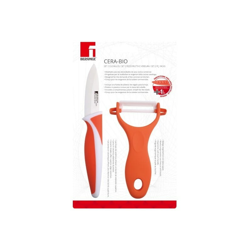 Набір ножів Bergner Cera-bio 2 предмети (BG-39510-AA)