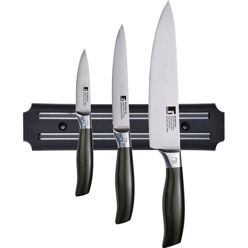 Набір ножів Bergner Midnight 4 предмети (BG-39263-GR)