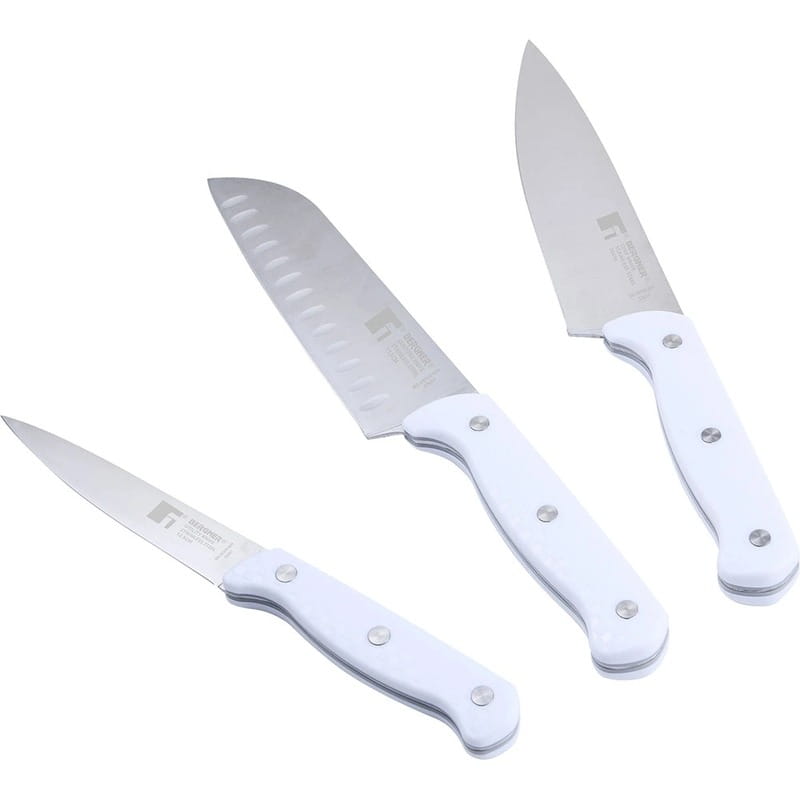 Набір ножів Bergner Naturally 4 предмети (BG-39245-WH)