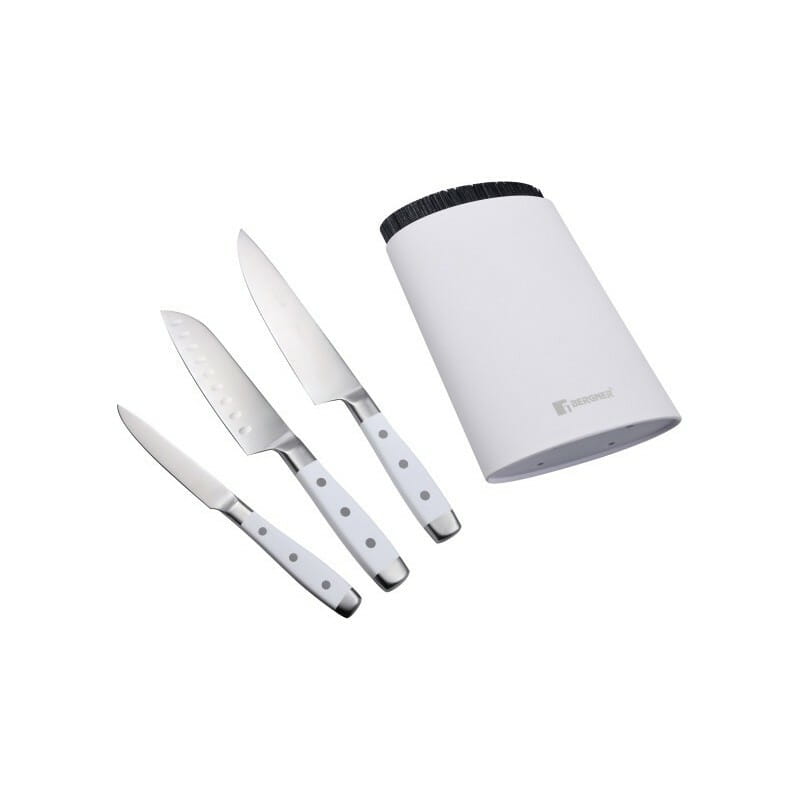 Набір ножів Bergner Naturally 4 предмети (BG-41051-WH)