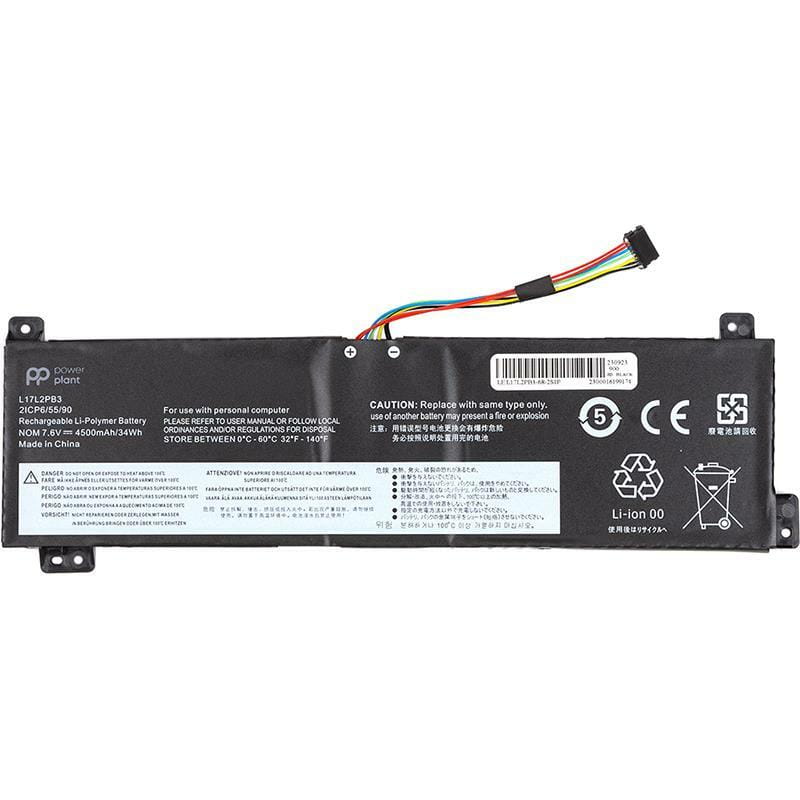 АКБ PowerPlant для ноутбука Lenovo V130-15IGM (L17L2PB3) 7.6V 4500mAh (NB482078)