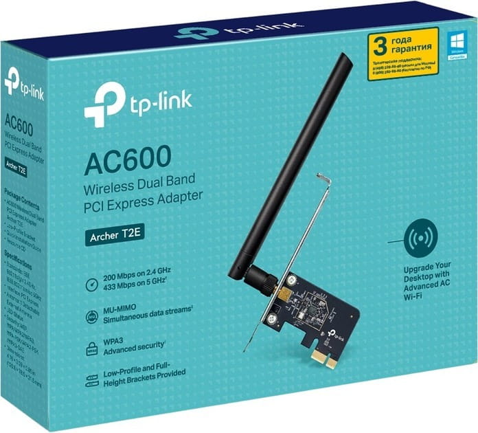 Беспроводной адаптер TP-Link Archer T2E