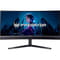 Фото - Монiтор Acer 34" Predator X34V3bmiiphuzx (UM.CXXEE.301) VA Black Curved 180Hz | click.ua