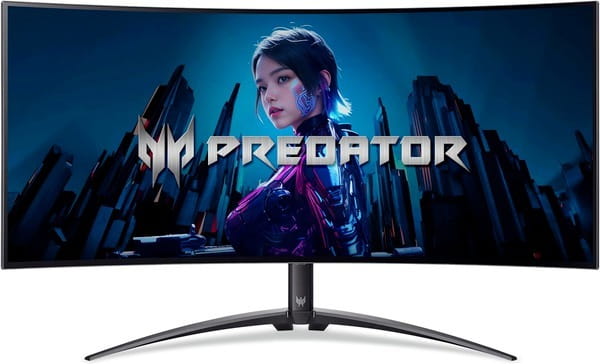 Монiтор Acer 34" Predator X34Xbmiiphuzx (UM.CXXEE.X01) OLED Black Curved 240Hz