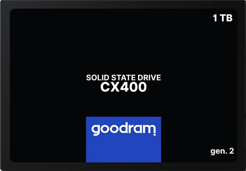 Накопитель SSD 2ТB GOODRAM CX400 Gen.2 2.5" SATAIII 3D TLC (SSDPR-CX400-02T-G2)