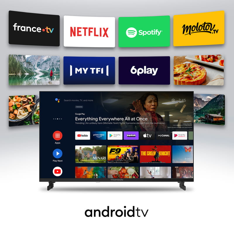 Телевизор Thomson Android TV 75" QLED 75QA2S13