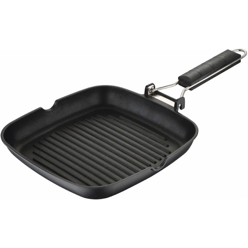 Сковорода-гриль Bergner Bbq lovers 24x24 см (BGEU-1101)