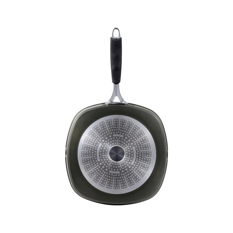 Сковорода-гриль Bergner Midnight 28x28 см (BG-30130-GR)