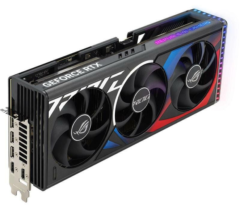 Видеокарта GF RTX 4080 Super 16GB GDDR6X ROG Strix Gaming OC Asus (ROG-STRIX-RTX4080S-O16G-GAMING)