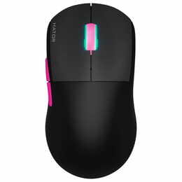 Миша бездротова Hator Quasar 2 Ultra 4K Wireless Black/Pink (HTM570BP)