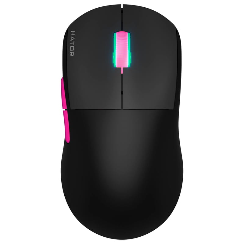 Миша бездротова Hator Quasar 2 Ultra 4K Wireless Black/Pink (HTM570BP)