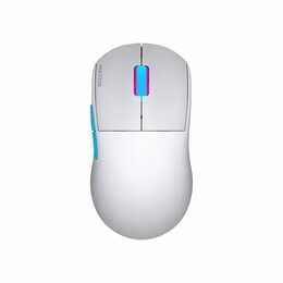 Миша бездротова Hator Quasar 2 Pro Wireless White/Cyan (HTM561WC)