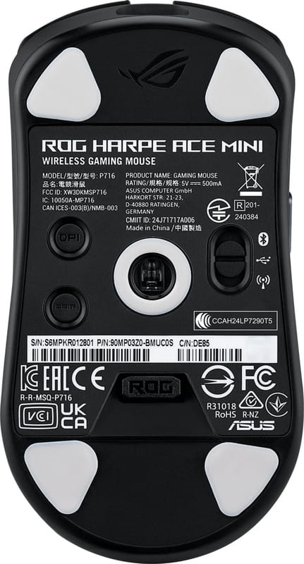 Мышь беспроводная Asus ROG Harpe Ace Mini Black (90MP03Z0-BMUA00)