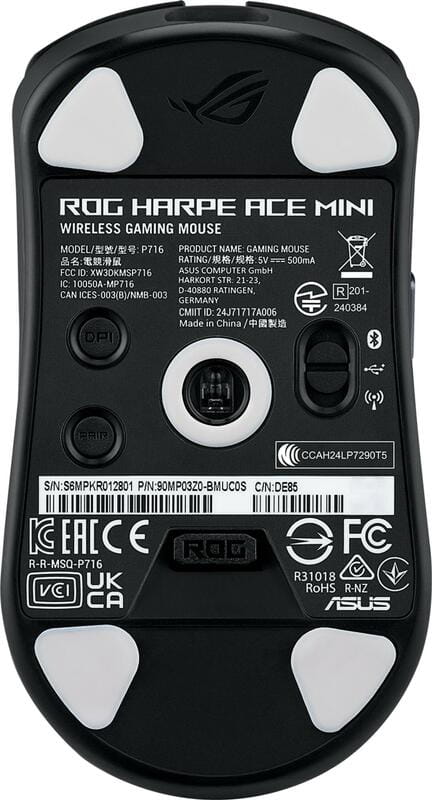 Мышь беспроводная Asus ROG Harpe Ace Mini Black (90MP03Z0-BMUA00)