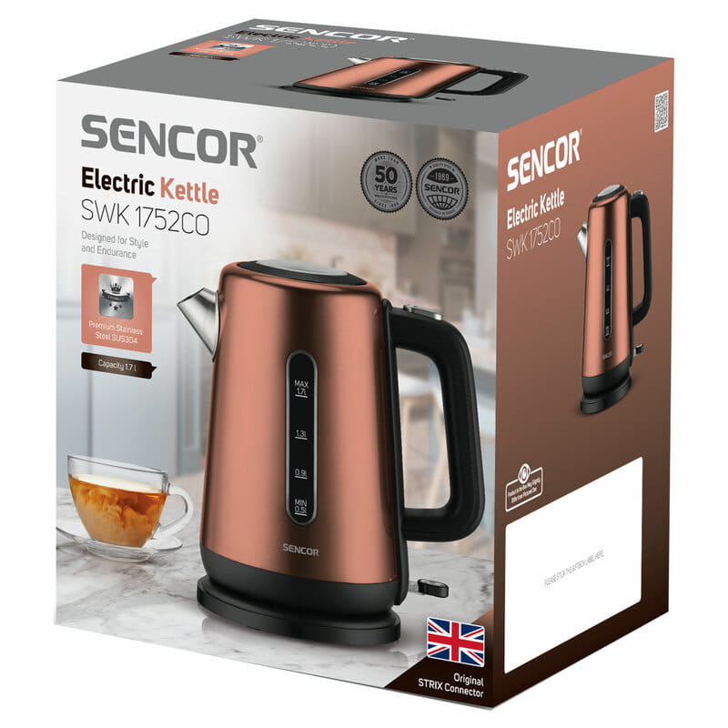 Електрочайник Sencor SWK 1752CO