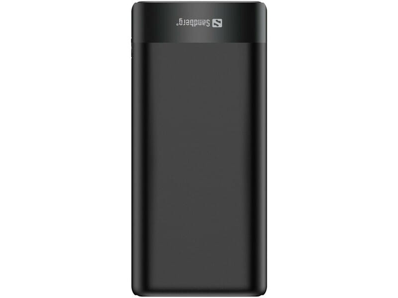 Универсальная мобильная батарея Sandberg Powerbank 20000mAh PD 65W Black (420-62)